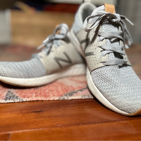 NEW Gray New Balance Sneakers - Picture 1 of 6